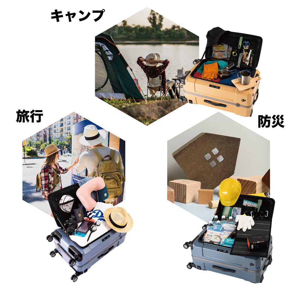 Amazon.co.jp: アジアラゲージ A.L.I スーツケース GEARCUBE 背負える